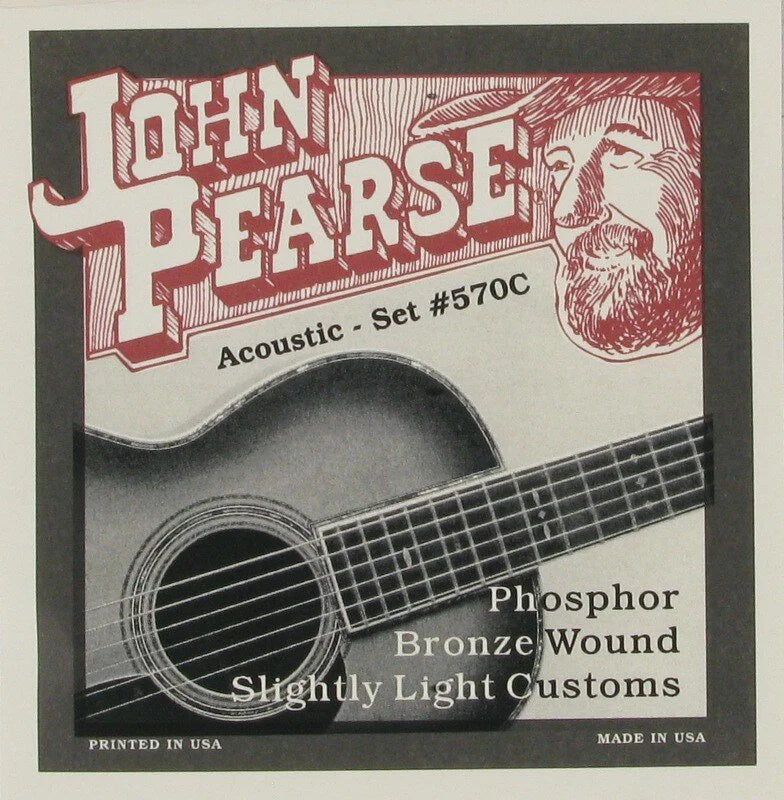 結他弦線 | John Pearse | Phosphor Bronze Wound 磷青銅木結他弦線