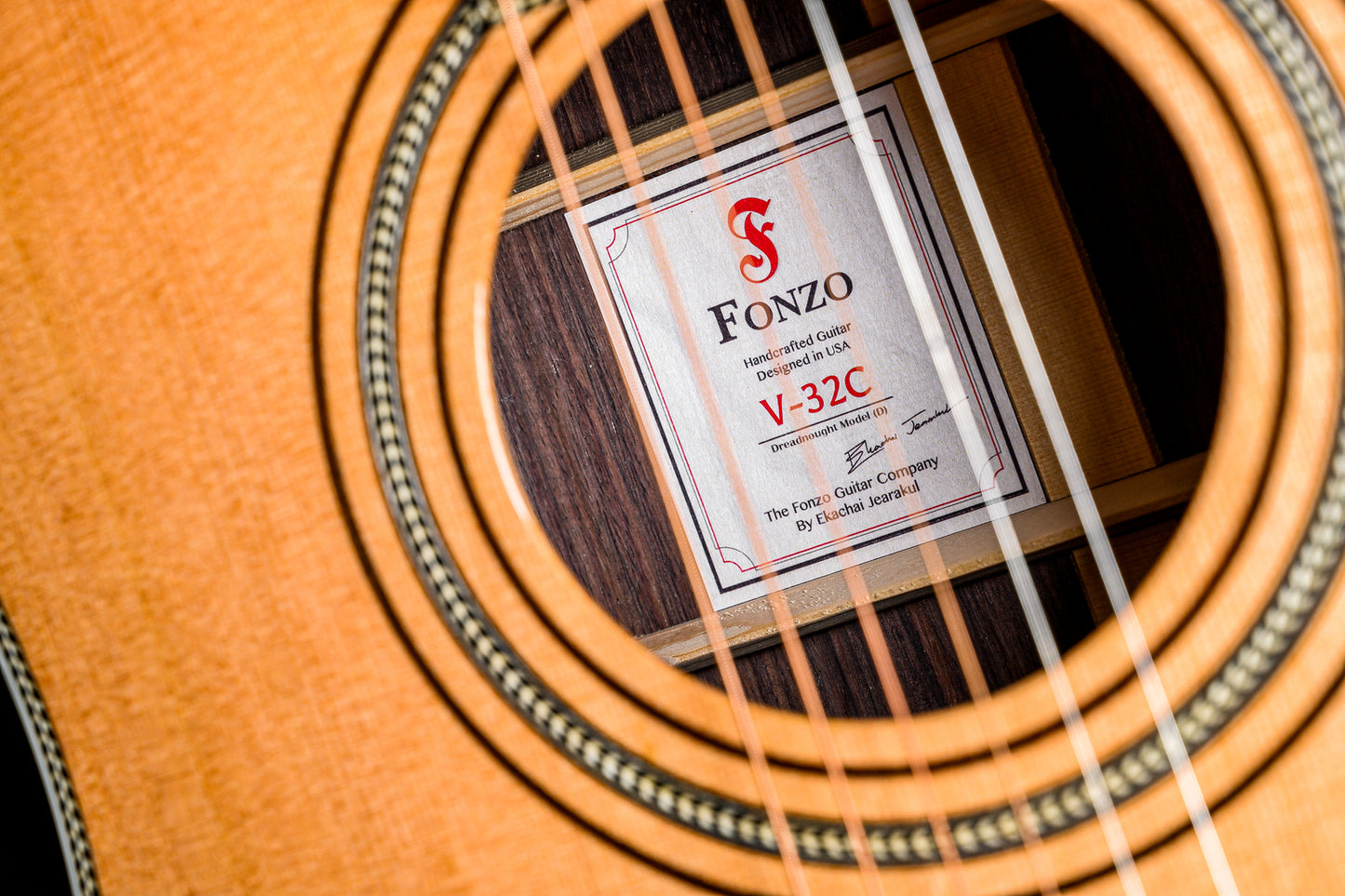 泰國品牌結他 | Fonzo Guitar | V-32